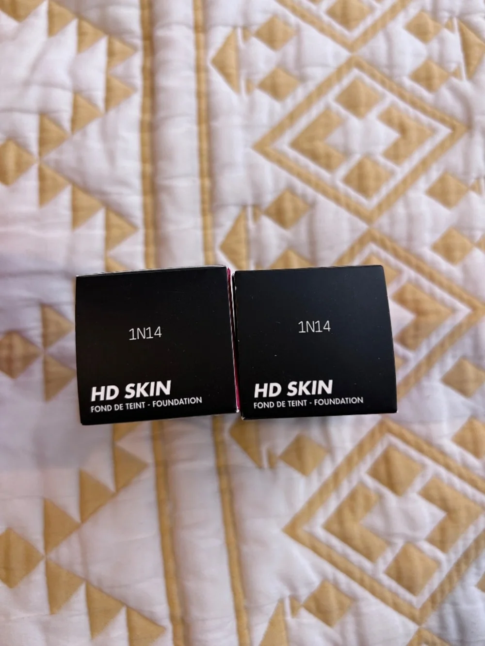 Make Up For Ever HD Foundation on 1N14 - Natural Beige Shade